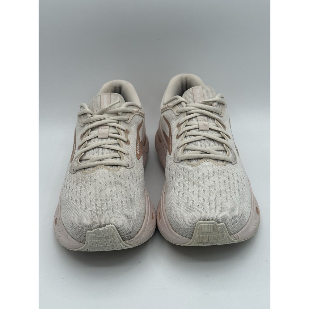 Brooks Ghost Max Crystal Grey Tuscany Women's Shoes Cushion Sneakers Size 11 - Picture 2 of 13